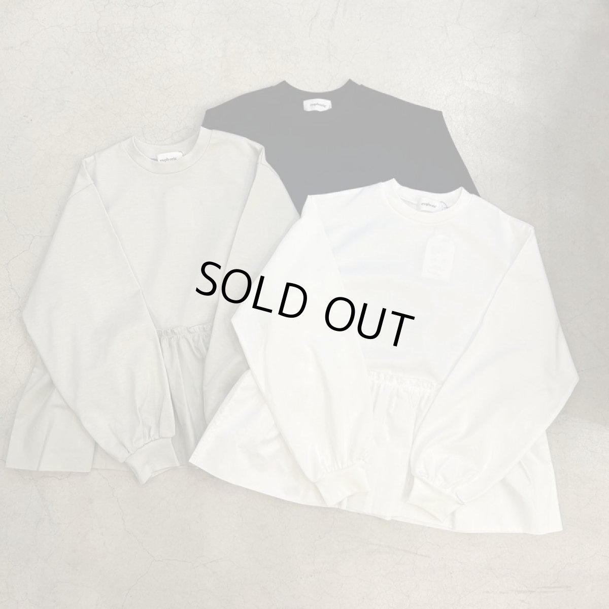 画像2: 【3色展開】euphoric' Docking Frill Tops  (2)