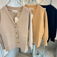 画像2: 【3色展開】euphoric' Rib Cardigan (2)