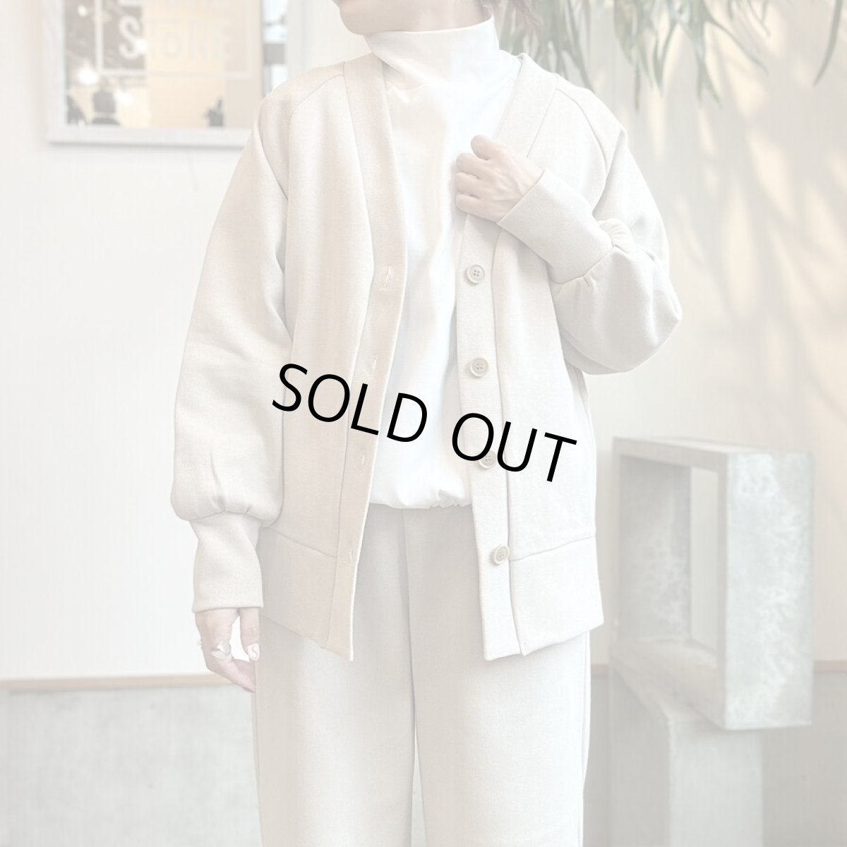 画像4: 【3色展開】euphoric' Rib Cardigan (4)