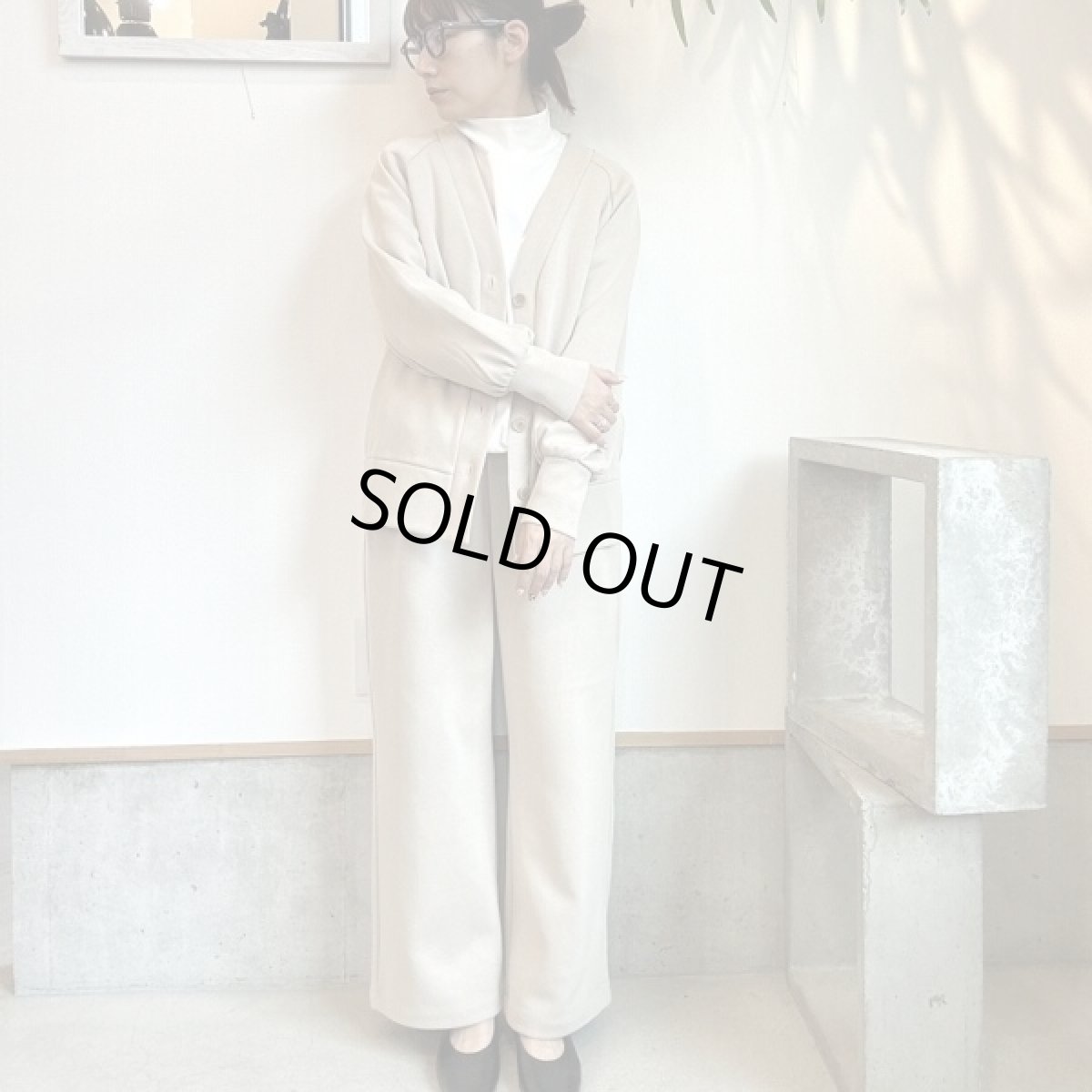 画像5: 【3色展開】euphoric' Rib Cardigan (5)