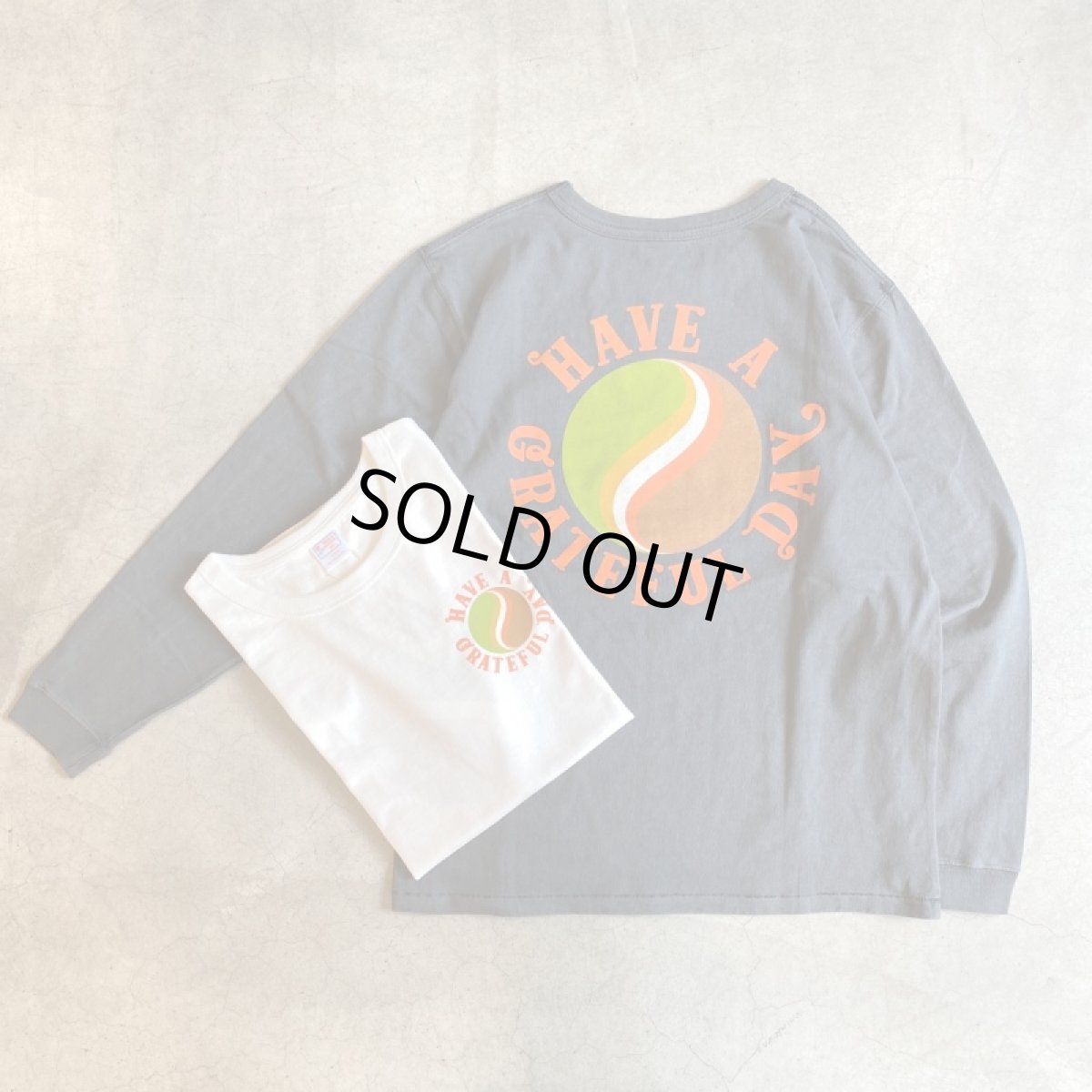 画像1: -HAVE A GRATEFUL DAY  L/S T-SHIRT GD YINYANG (1)