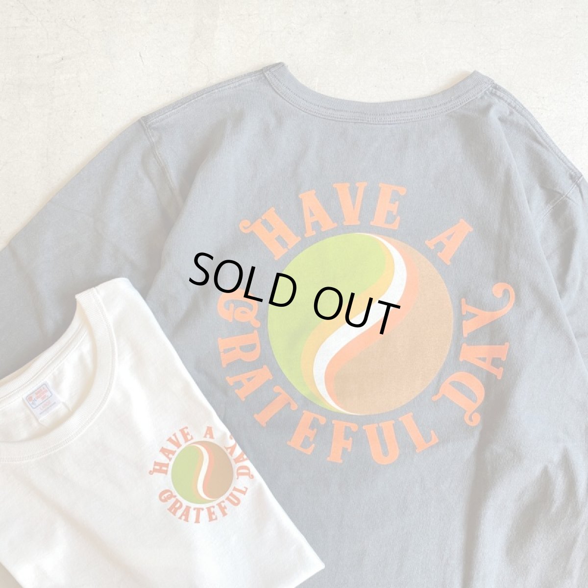 画像2: -HAVE A GRATEFUL DAY  L/S T-SHIRT GD YINYANG (2)
