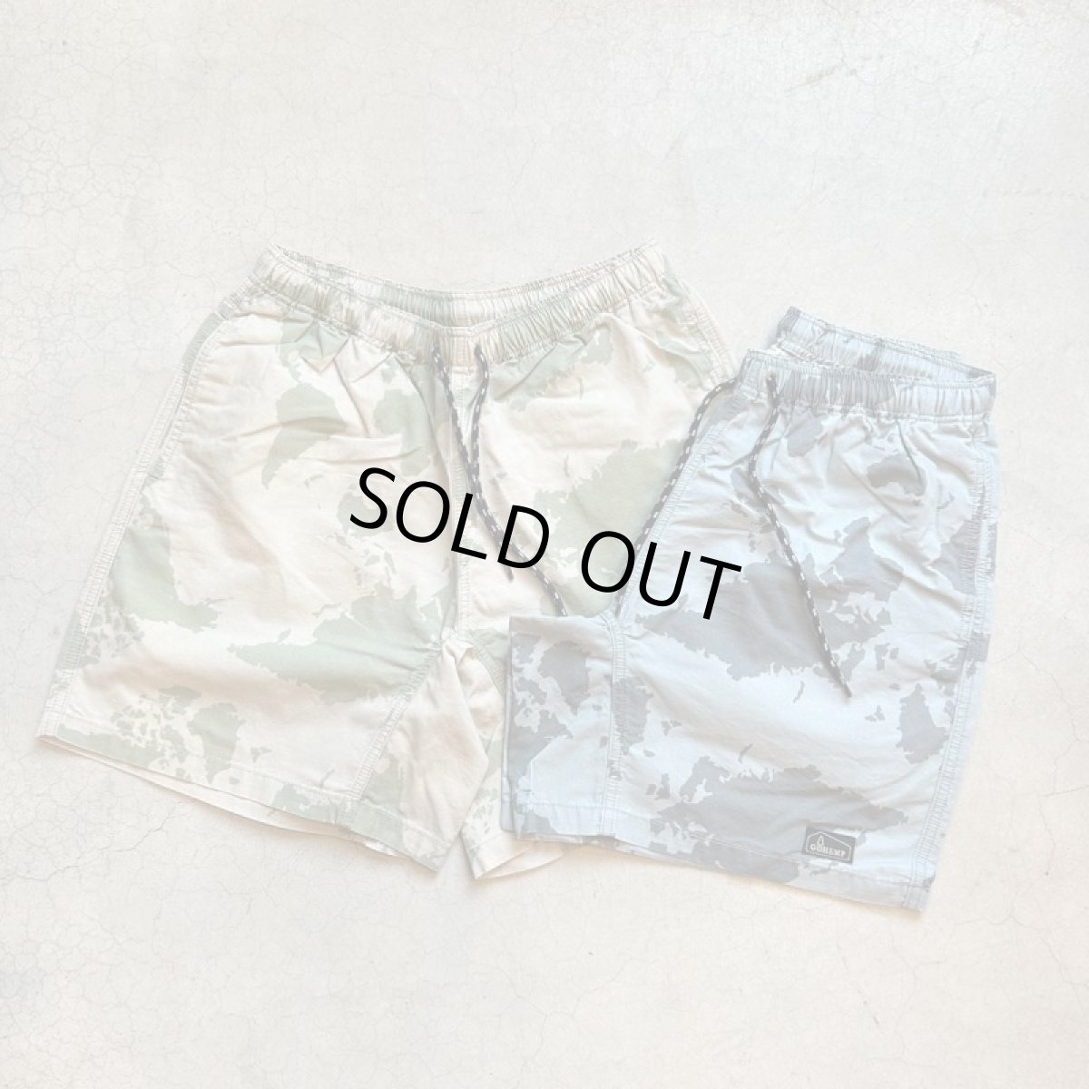 画像1: 【2色展開】-GOHEMP/ゴーヘンプ- HEMP JAM SHORTS (1)