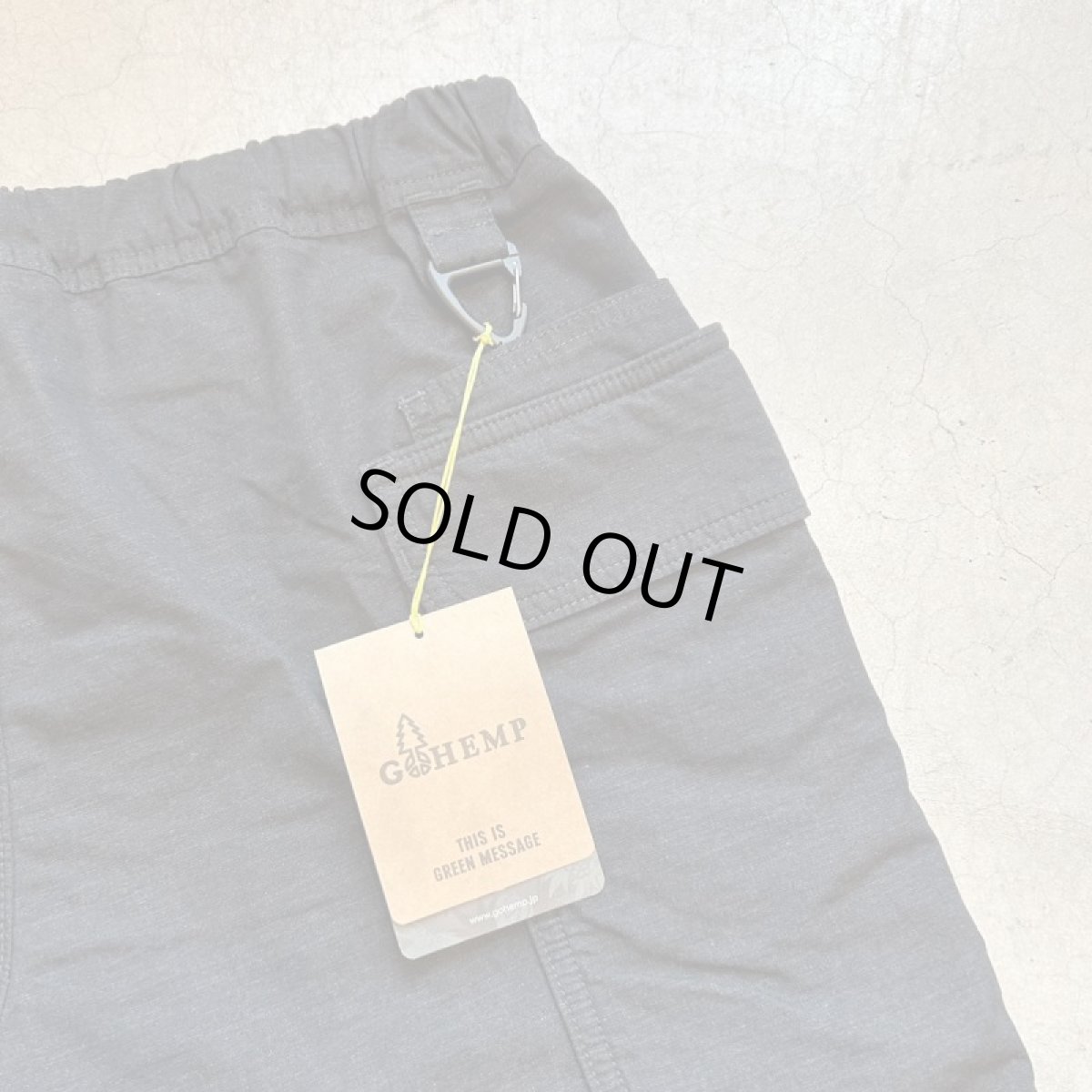 画像2: 【3色展開】-GOHEMP/ゴーヘンプ- HEMP ULTIMATE SHORTS (2)