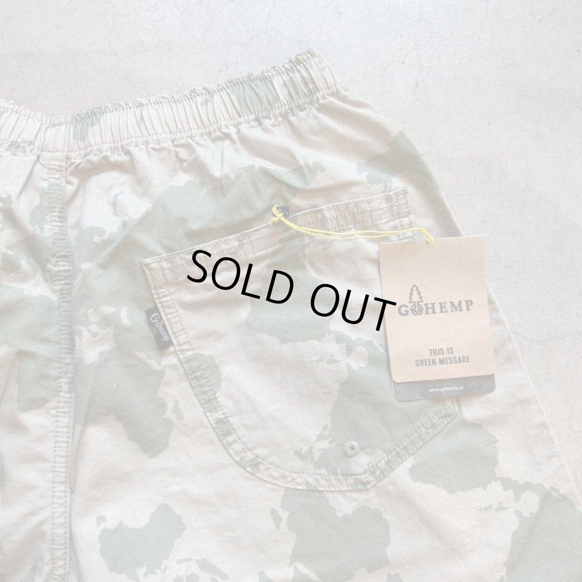 画像4: 【2色展開】-GOHEMP/ゴーヘンプ- HEMP JAM SHORTS (4)