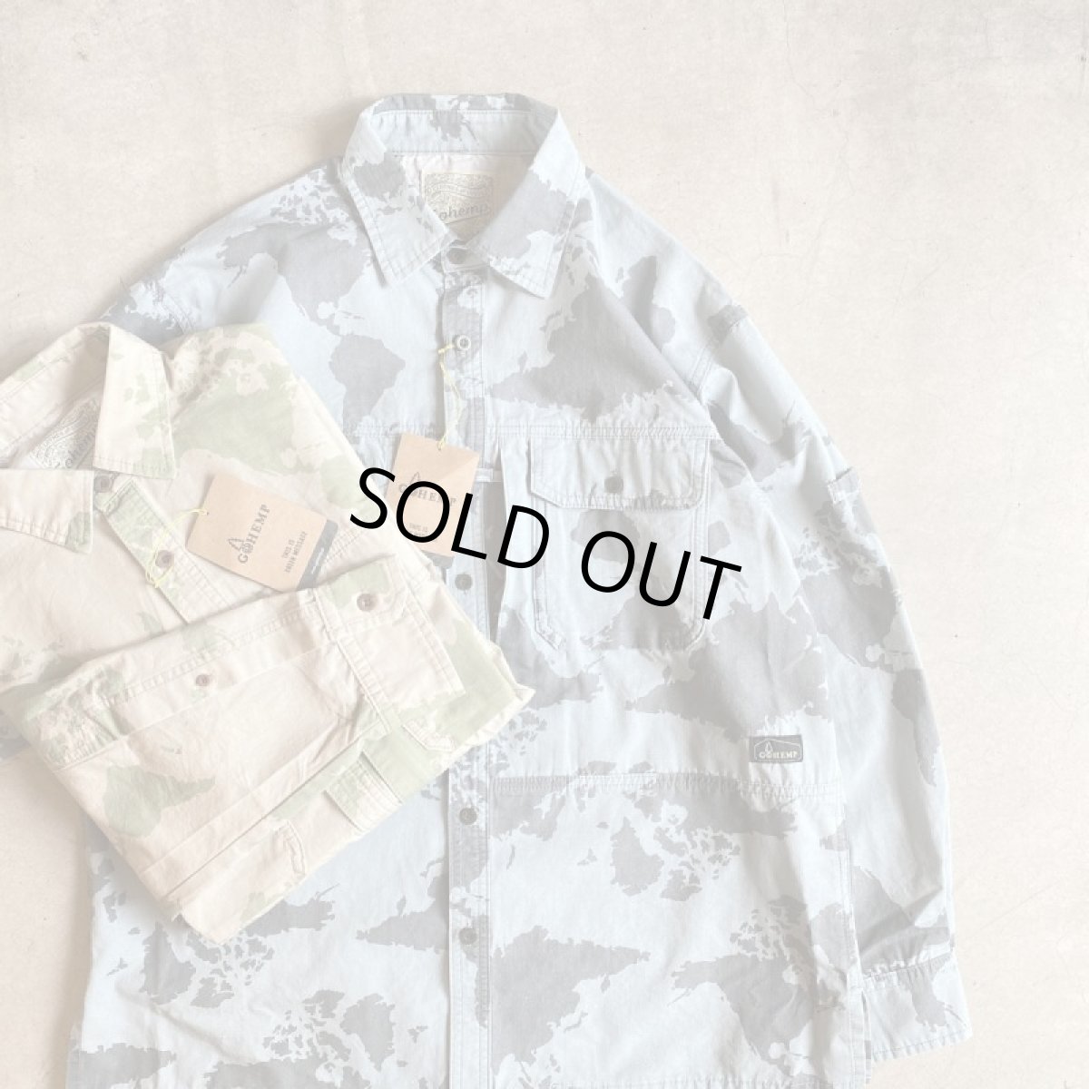 画像3: 【2色展開】-GOHEMP/ゴーヘンプ- ULTIMATE WIDE SHIRTS (3)