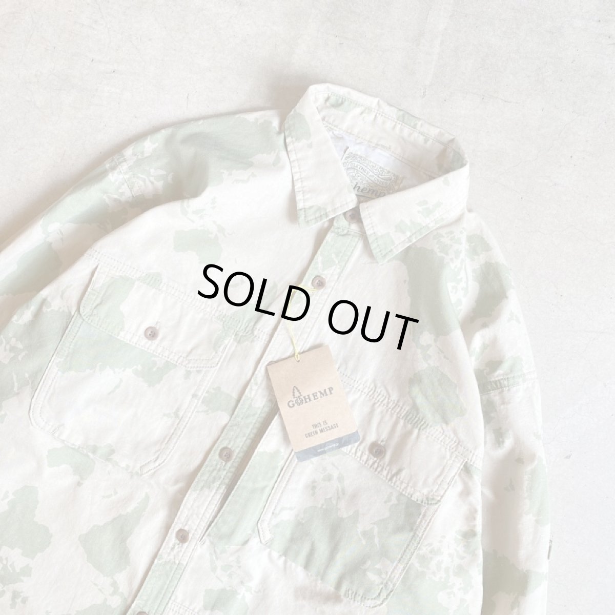 画像9: 【2色展開】-GOHEMP/ゴーヘンプ- ULTIMATE WIDE SHIRTS (9)