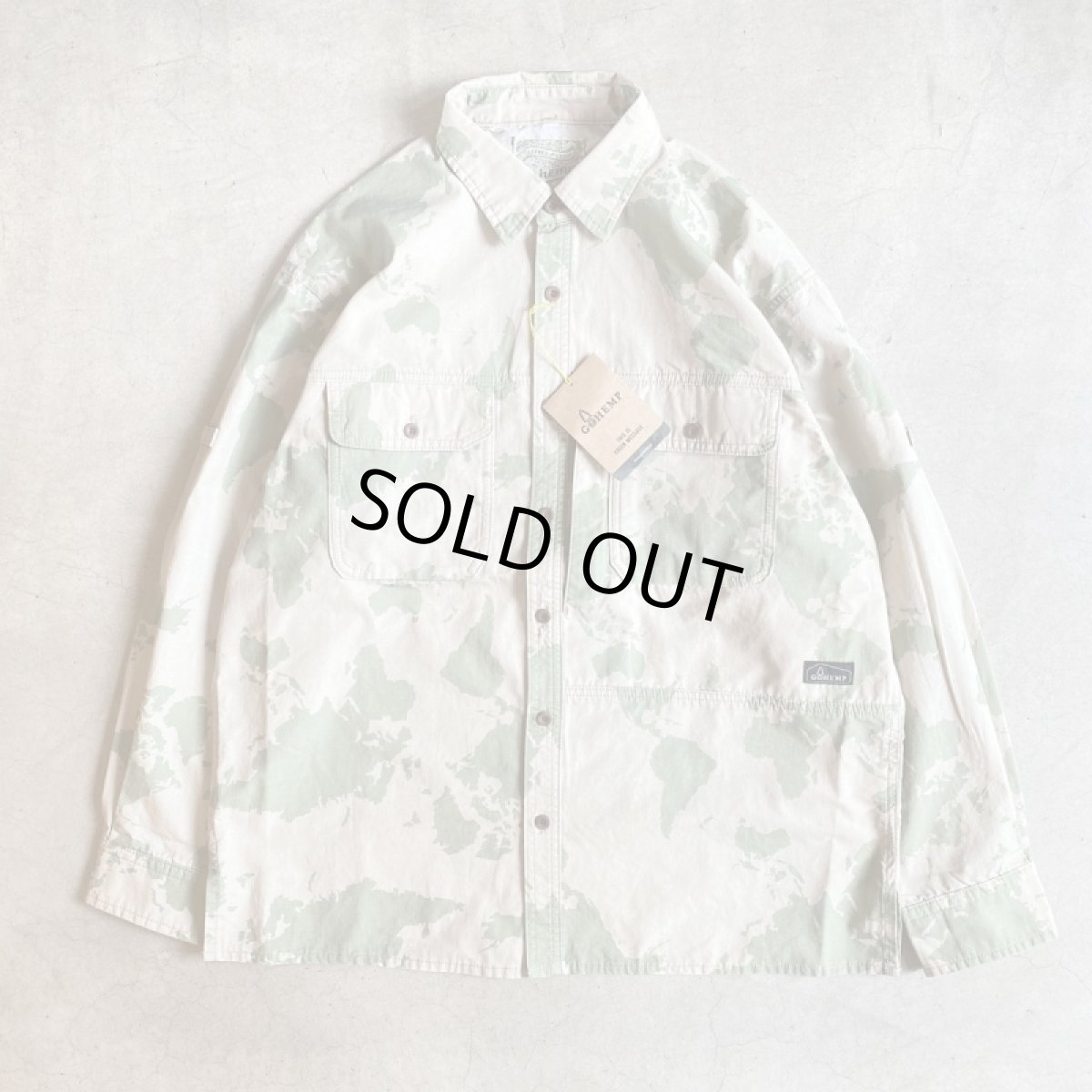 画像8: 【2色展開】-GOHEMP/ゴーヘンプ- ULTIMATE WIDE SHIRTS (8)