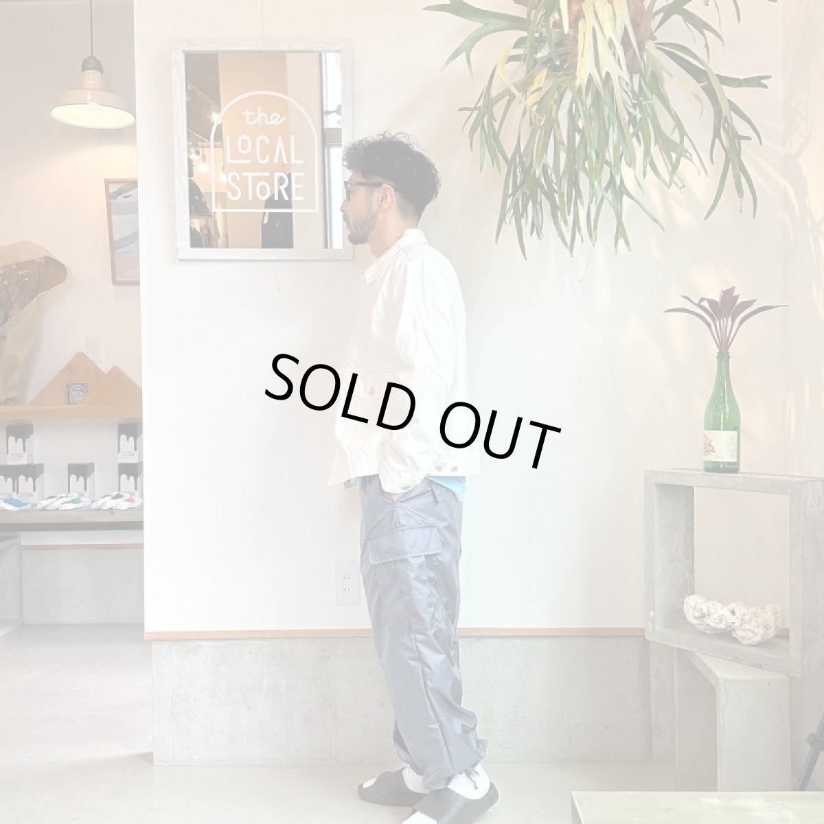 画像6: 【2色展開】A.D.A.N TRUCKER DENIM JACKET(WHITE) (6)