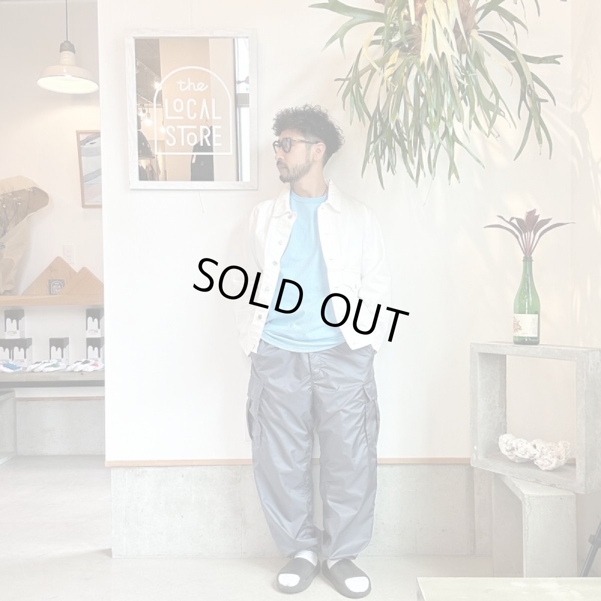 画像5: 【2色展開】A.D.A.N TRUCKER DENIM JACKET(WHITE) (5)