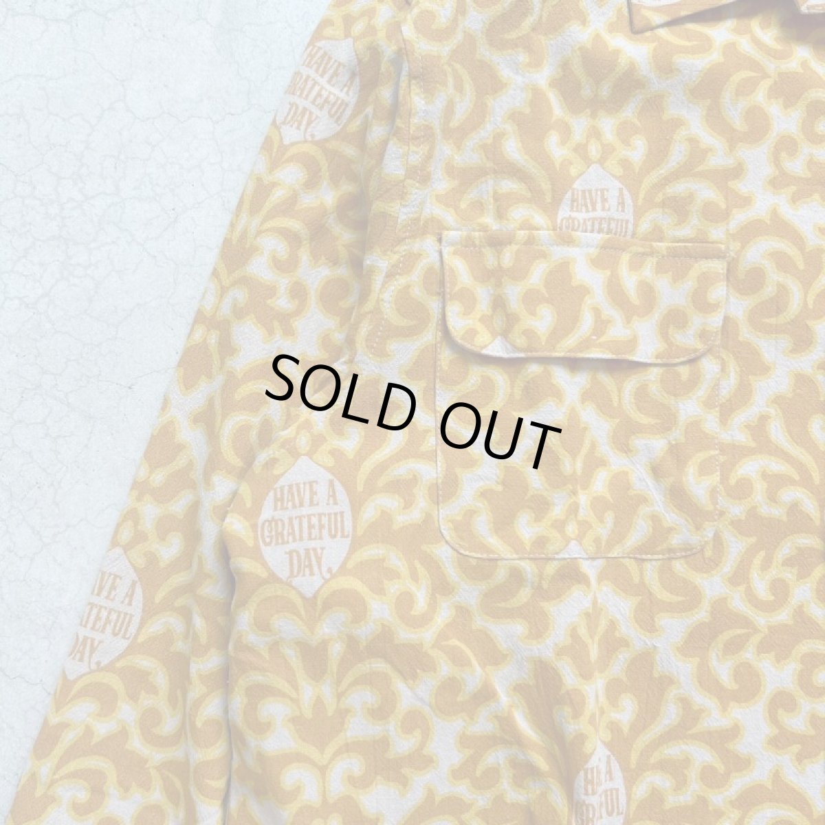 画像6: -HAVE A GRATEFUL DAY  OPEN COLLAR LONG SLEEVE SHIRTS (6)