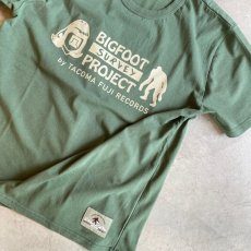 画像2: -TACOMA FUJI  RECORDS- BIGFOOT SURVEY PROJECT LOGO (FOREST GREEN) (2)