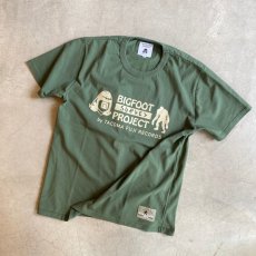 画像1: -TACOMA FUJI  RECORDS- BIGFOOT SURVEY PROJECT LOGO (FOREST GREEN) (1)