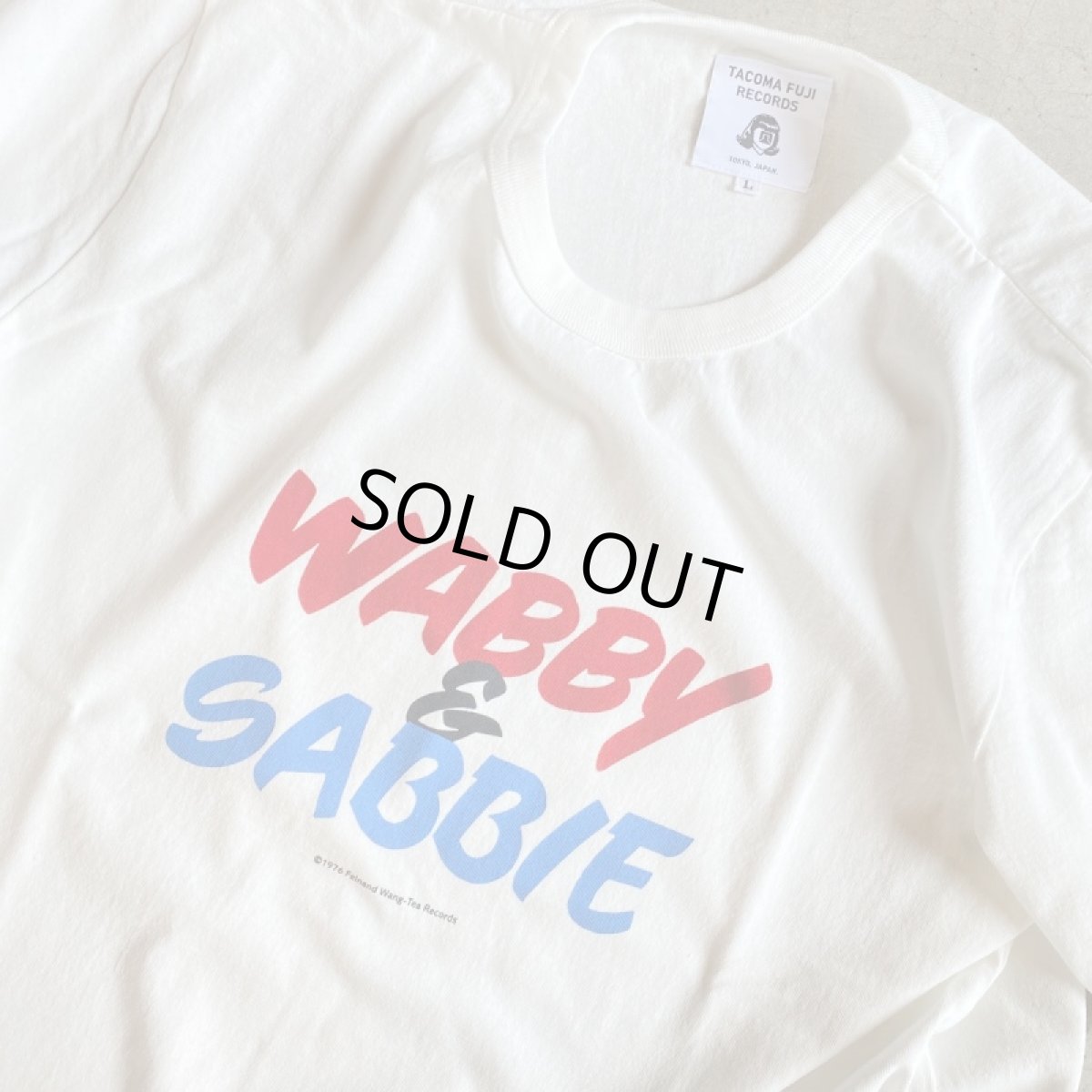 画像4: -TACOMA FUJI  RECORDS- WABBY&SABBIE ‘23 (WHITE) (4)