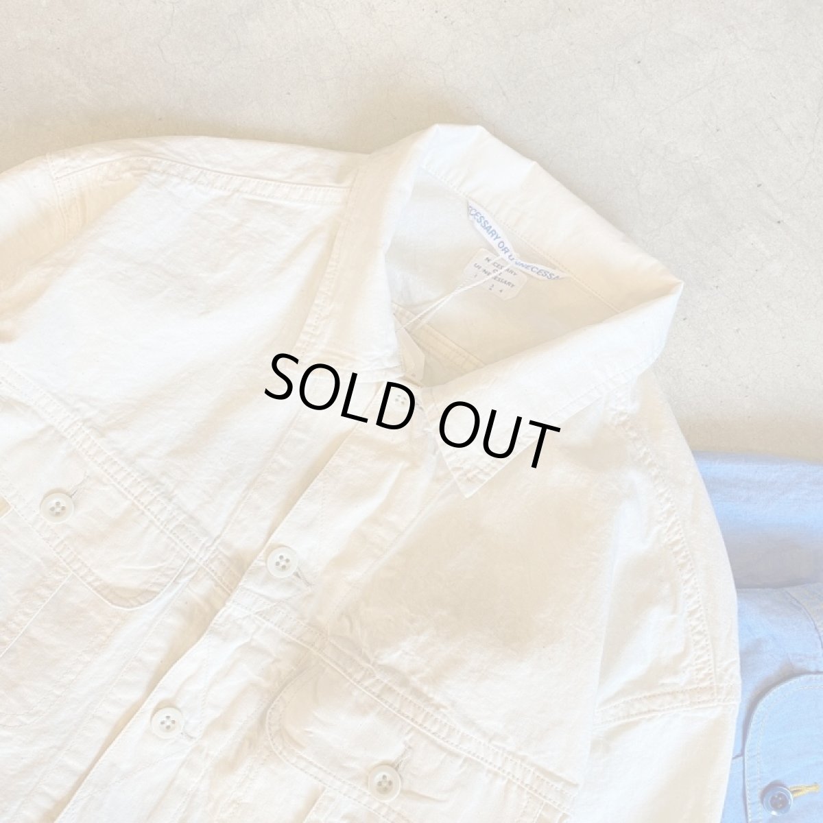 画像9: 【2色展開】-NECESSARY or UNNECESSARY-RETENOUR WHITE (9)