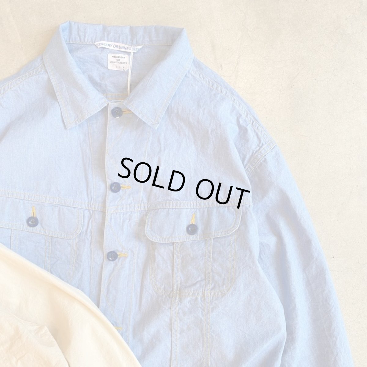 画像3: 【2色展開】-NECESSARY or UNNECESSARY-RETENOUR WHITE (3)