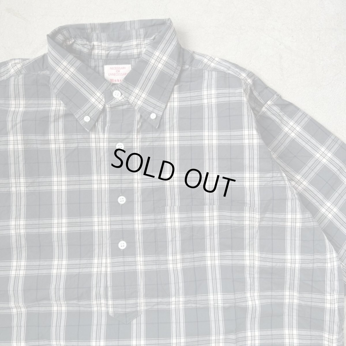 画像4: 【2色展開】-NECESSARY or UNNECESSARY-PULL OVER B/D !D! (4)