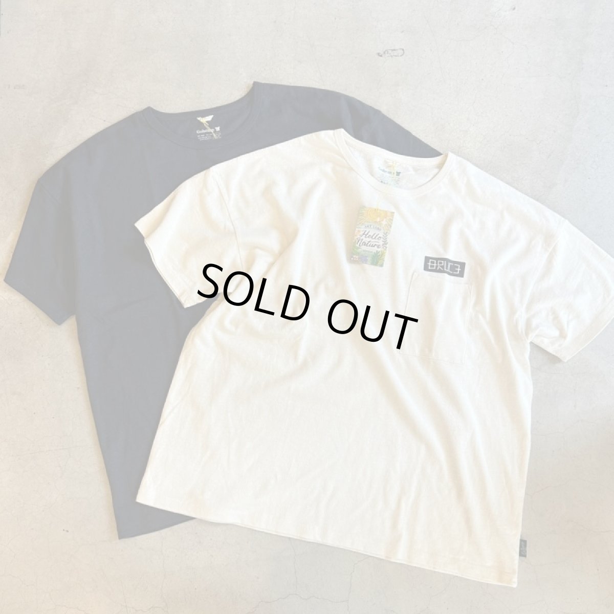 画像3: 【2色展開】-GOHEMP/ゴーヘンプ- NC MONO TONE WIDE PK TEE (3)
