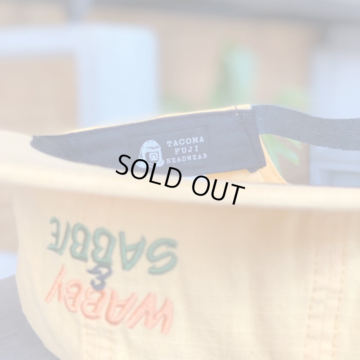 画像6: TACOMA FUJI RECORDS -WABBY&SABBIE CAP '23 -designed by Jerry UKAI (6)