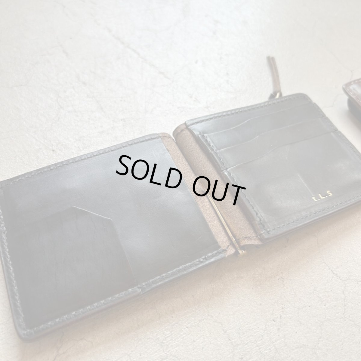 画像8: 【2色展開】-t.L.s- Money clip wallet zip Ver. (8)