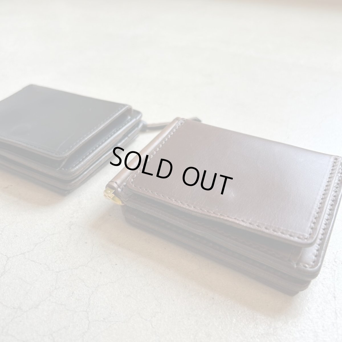 画像2: 【2色展開】-t.L.s- Money clip wallet zip Ver. (2)