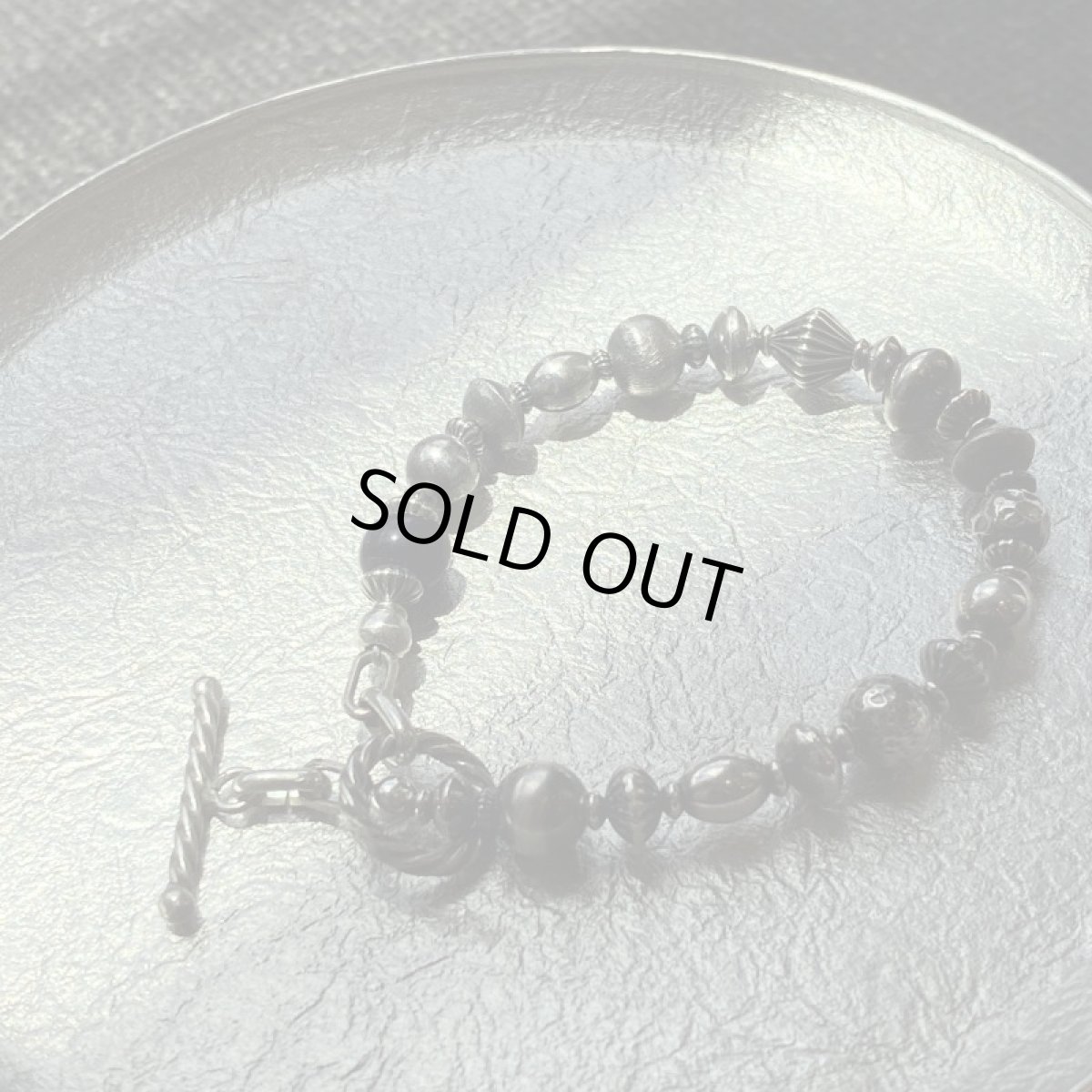 画像2: MEL. Silver beads toggle bracelet(ギフトラッピング) (2)