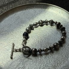 画像2: MEL. Silver beads toggle bracelet(ギフトラッピング) (2)