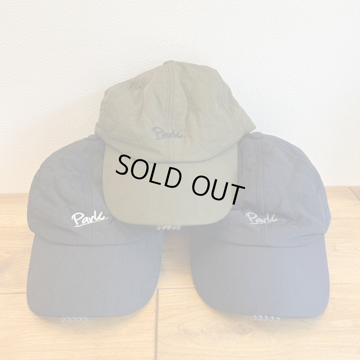 画像2: 【-for Kid's&Adult -】-THE PARK SHOP- Mil Quilt Light Cap (2)