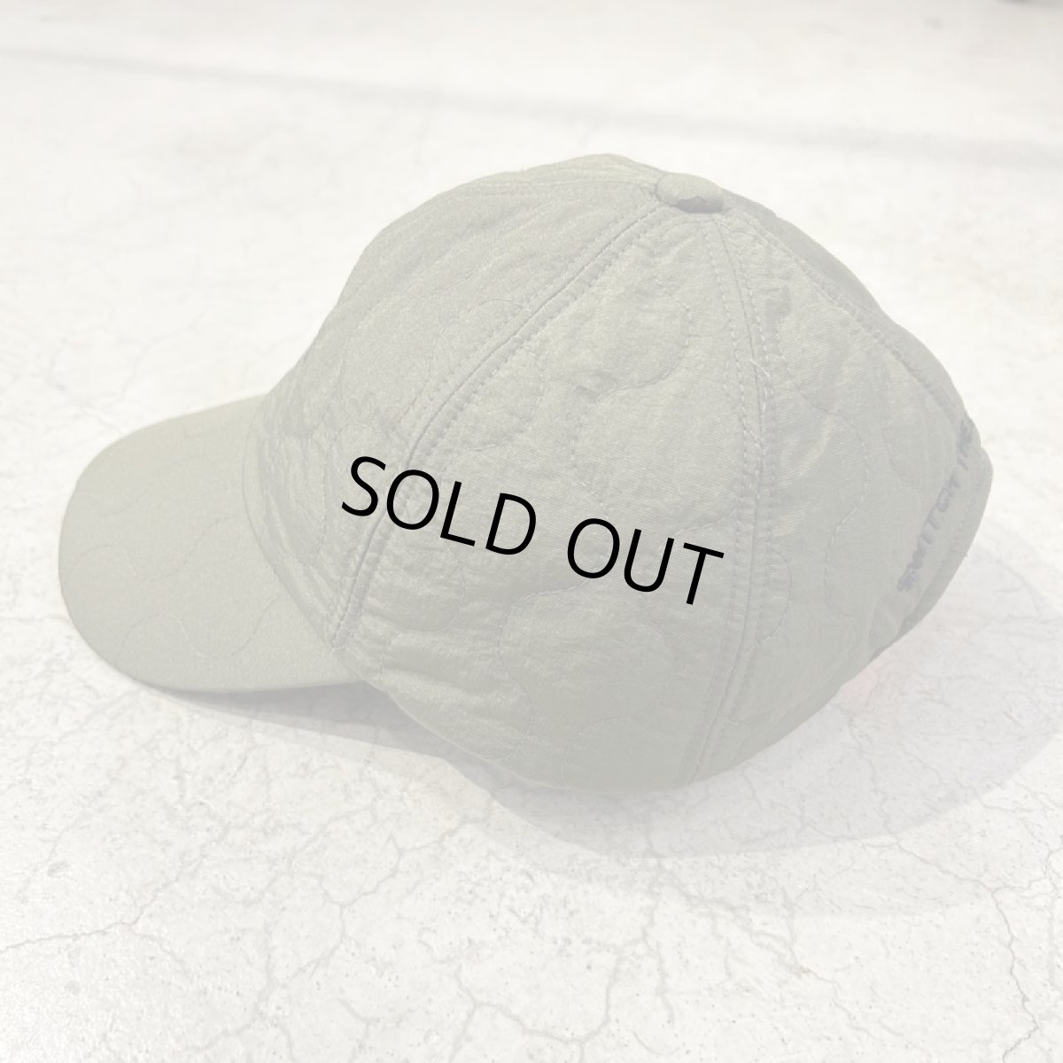 画像6: 【-for Kid's&Adult -】-THE PARK SHOP- Mil Quilt Light Cap (6)