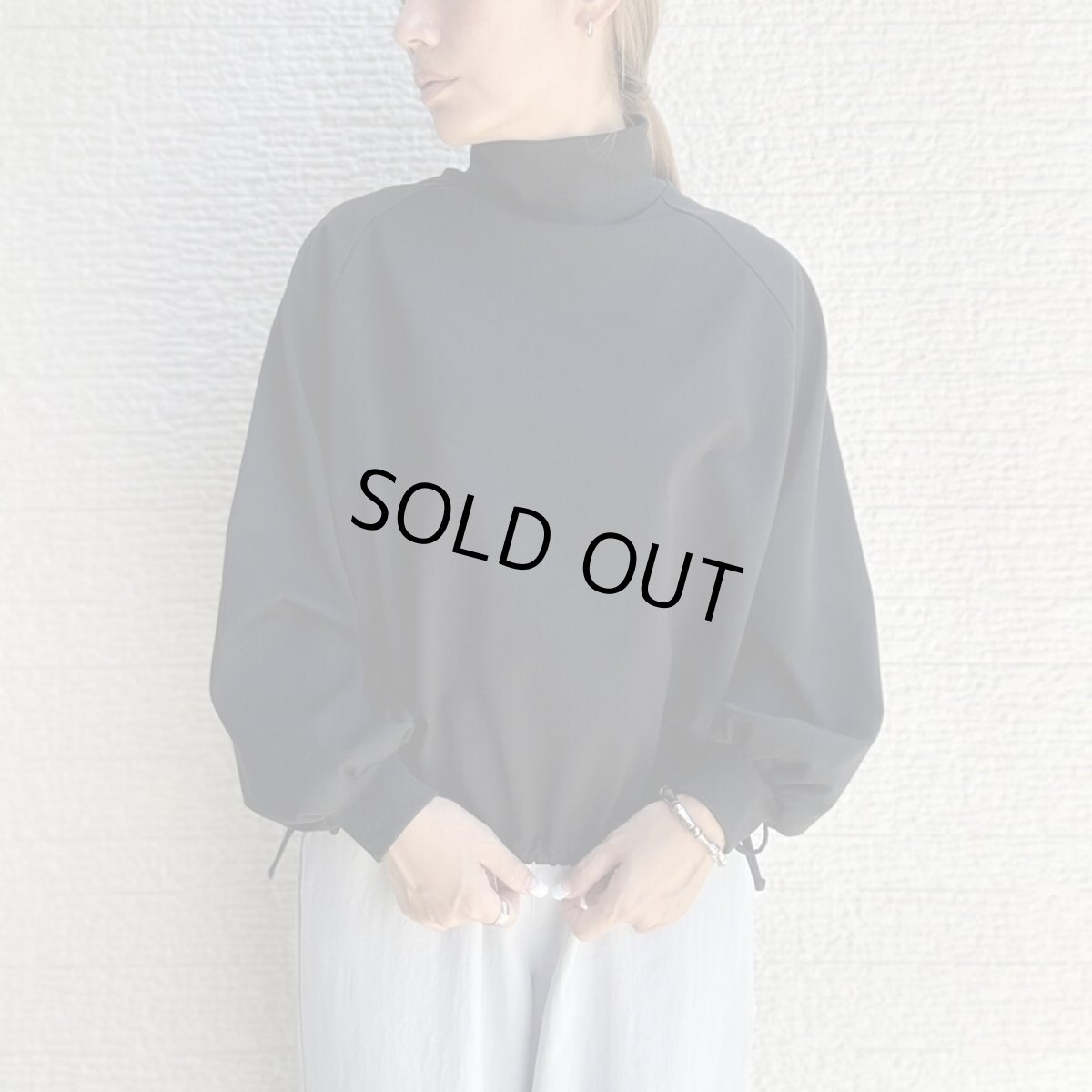 画像16: 【3色展開】euphoric' Drawstring Hem Pullover (16)