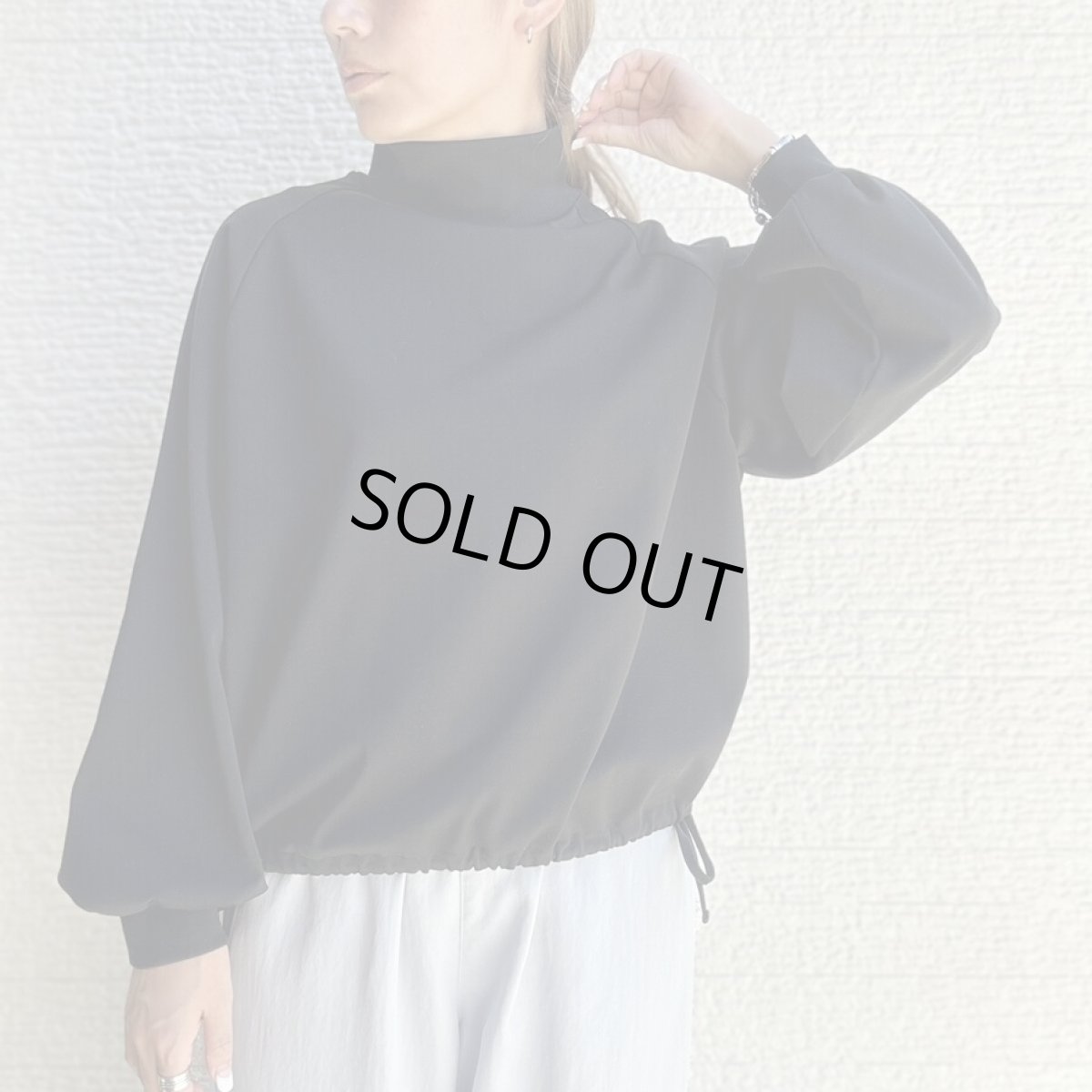 画像1: 【3色展開】euphoric' Drawstring Hem Pullover (1)