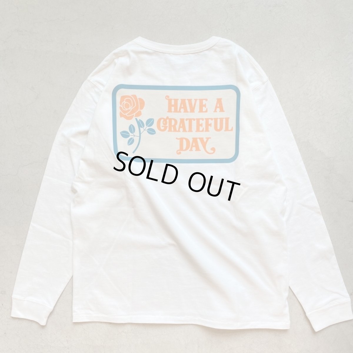 画像4: -HAVE A GRATEFUL DAY- L/S T-SHIRT -BOX LOGO (4)