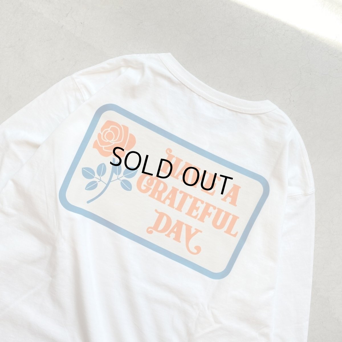 画像5: -HAVE A GRATEFUL DAY- L/S T-SHIRT -BOX LOGO (5)