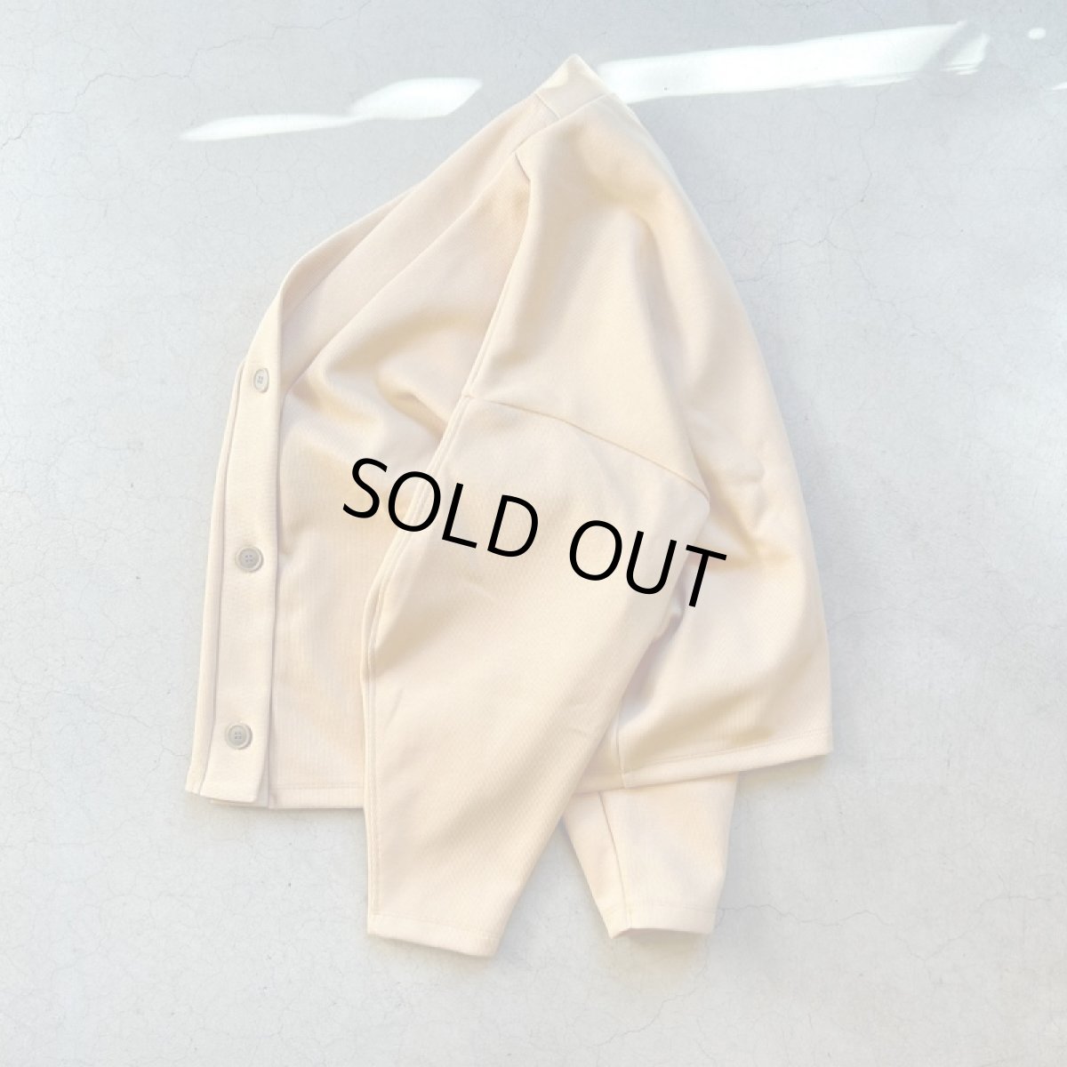 画像4: 【3色展開】euphoric' Point Sleeve Rib Cardigan (4)