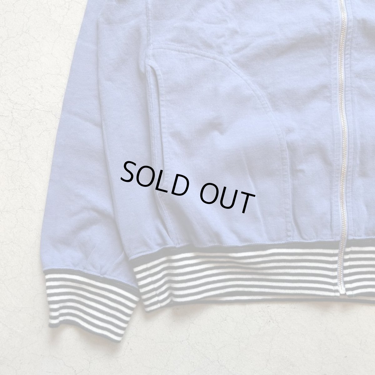 画像4: 【2色展開】Good On  STRIPE RIB TEE TRACK JACKET  (4)