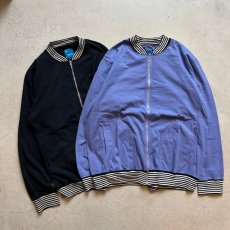 画像1: 【2色展開】Good On  STRIPE RIB TEE TRACK JACKET  (1)