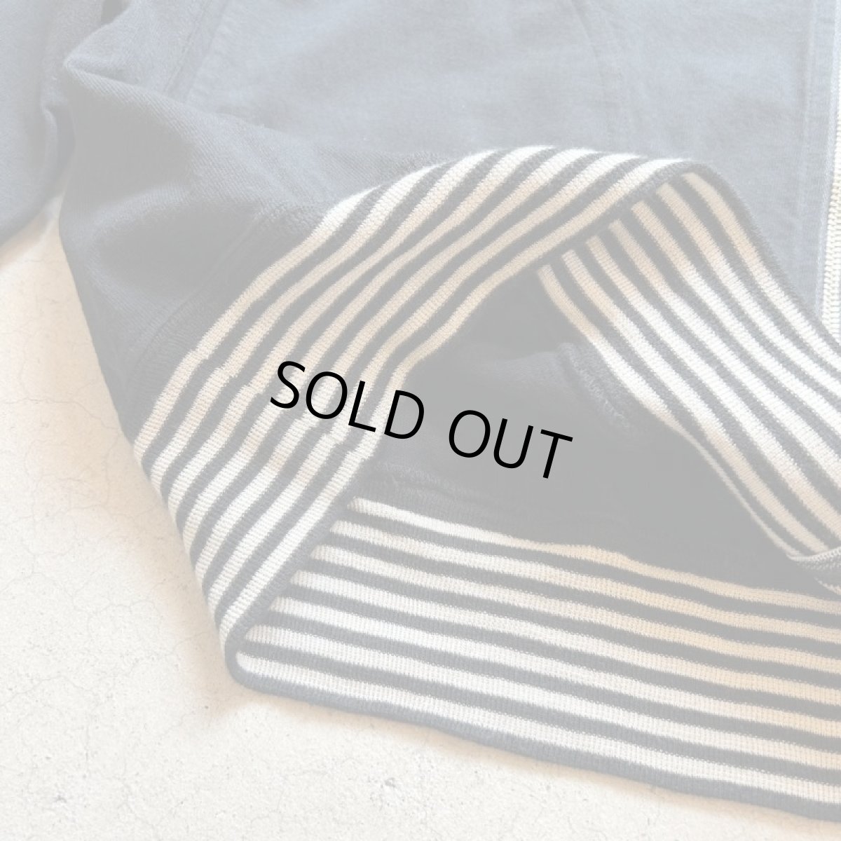 画像10: 【2色展開】Good On  STRIPE RIB TEE TRACK JACKET  (10)