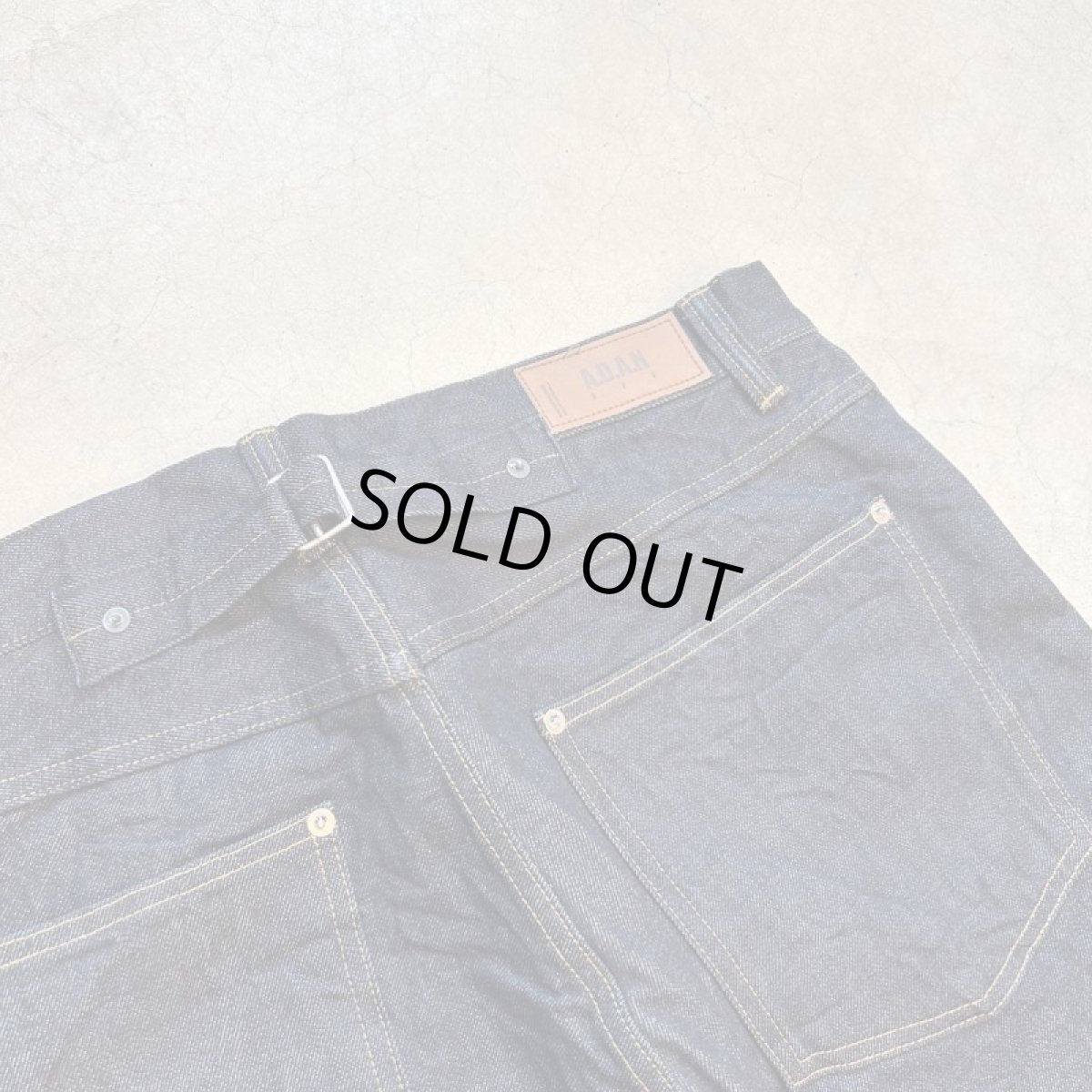画像7: 【2色展開】A.D.A.N DENIM PANTS RELAX FIT (7)