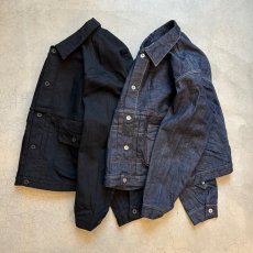 画像1: 【2色展開】A.D.A.N DENIM TRUCKER JACKET(TYPE-2) (1)