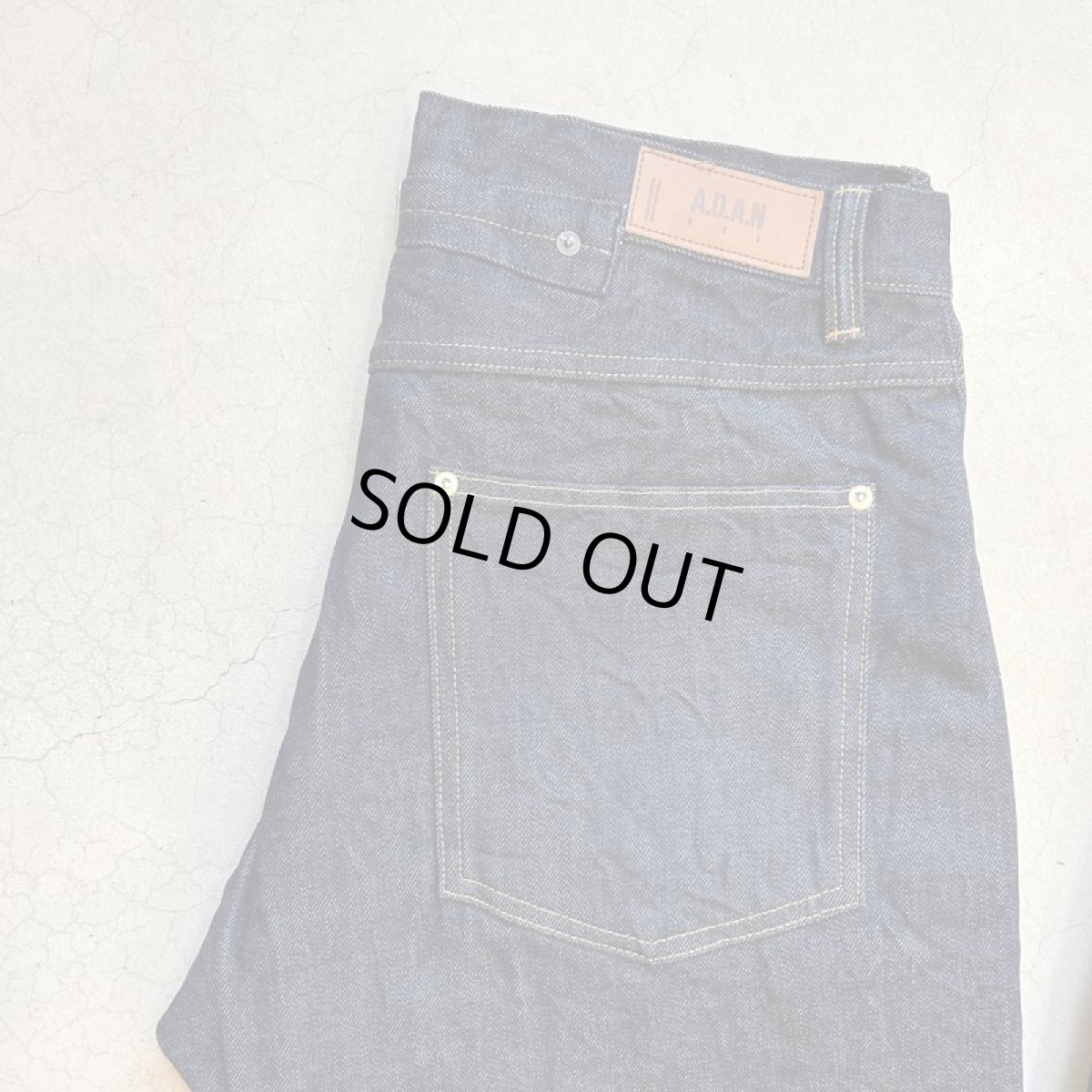 画像4: 【2色展開】A.D.A.N DENIM PANTS RELAX FIT (4)