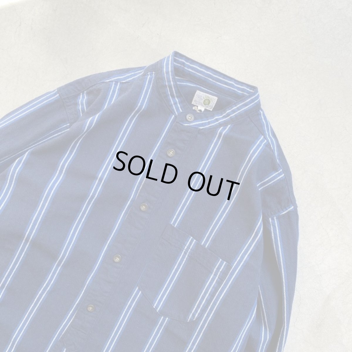 画像7: -GOHEMP ゴーヘンプ- NO COLLAR BASIC SHIRTS (7)