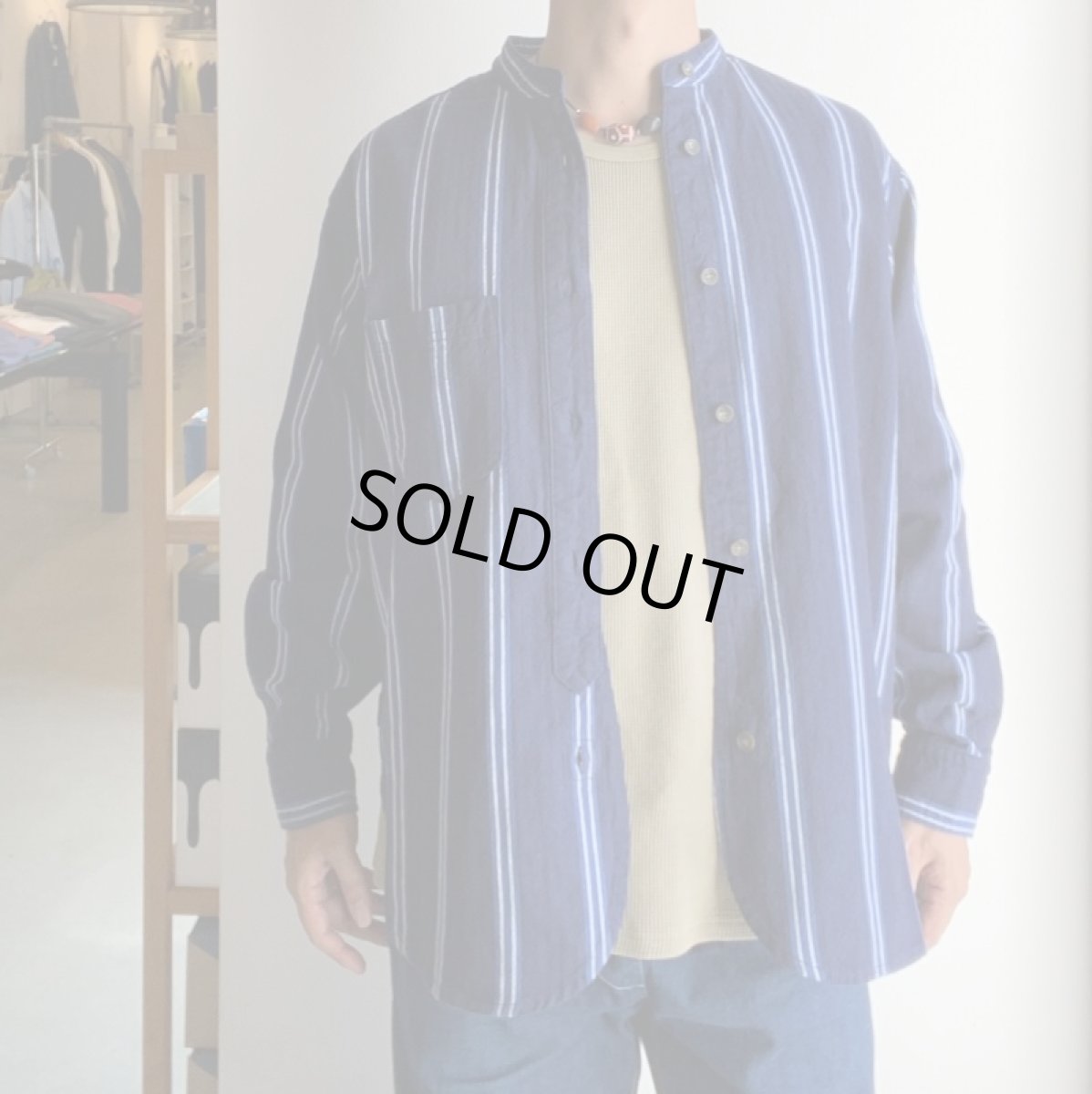 画像10: -GOHEMP ゴーヘンプ- NO COLLAR BASIC SHIRTS (10)