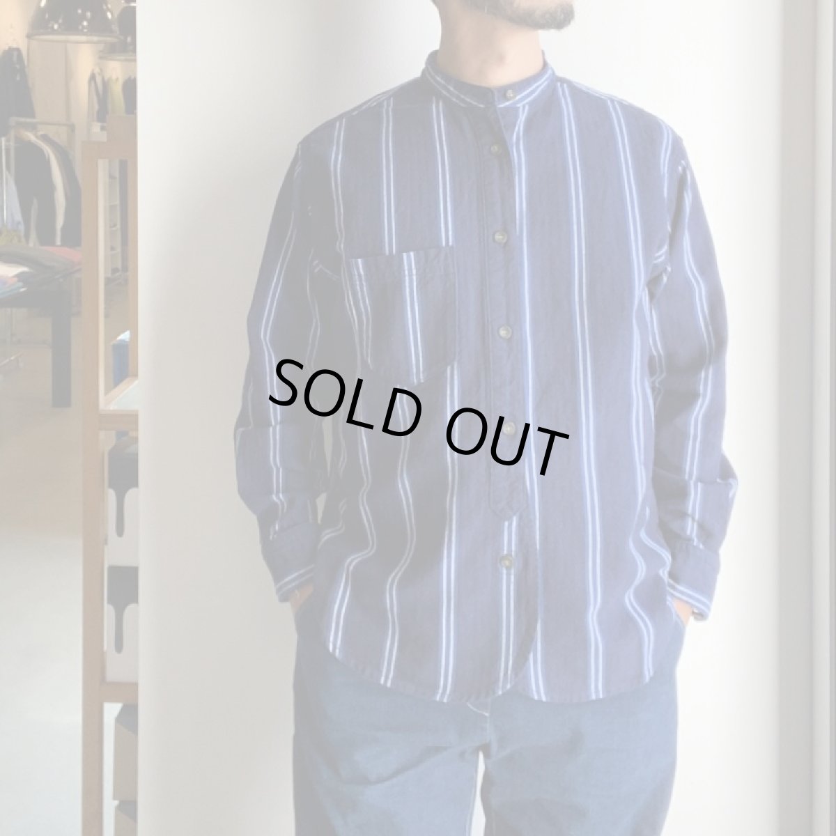 画像11: -GOHEMP ゴーヘンプ- NO COLLAR BASIC SHIRTS (11)
