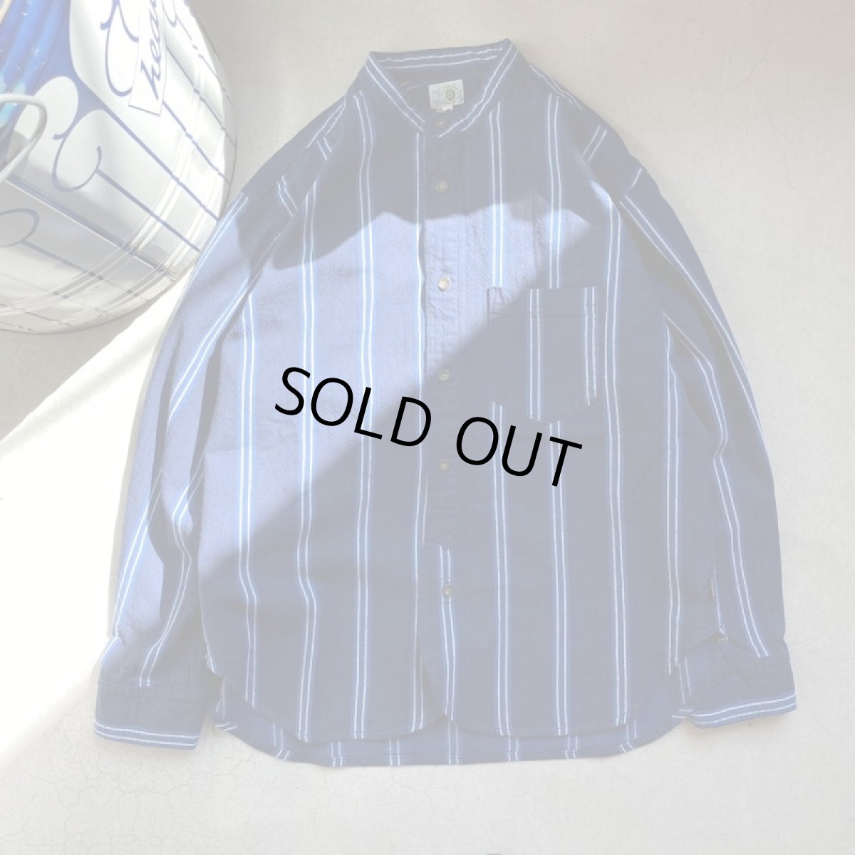 画像4: -GOHEMP ゴーヘンプ- NO COLLAR BASIC SHIRTS (4)