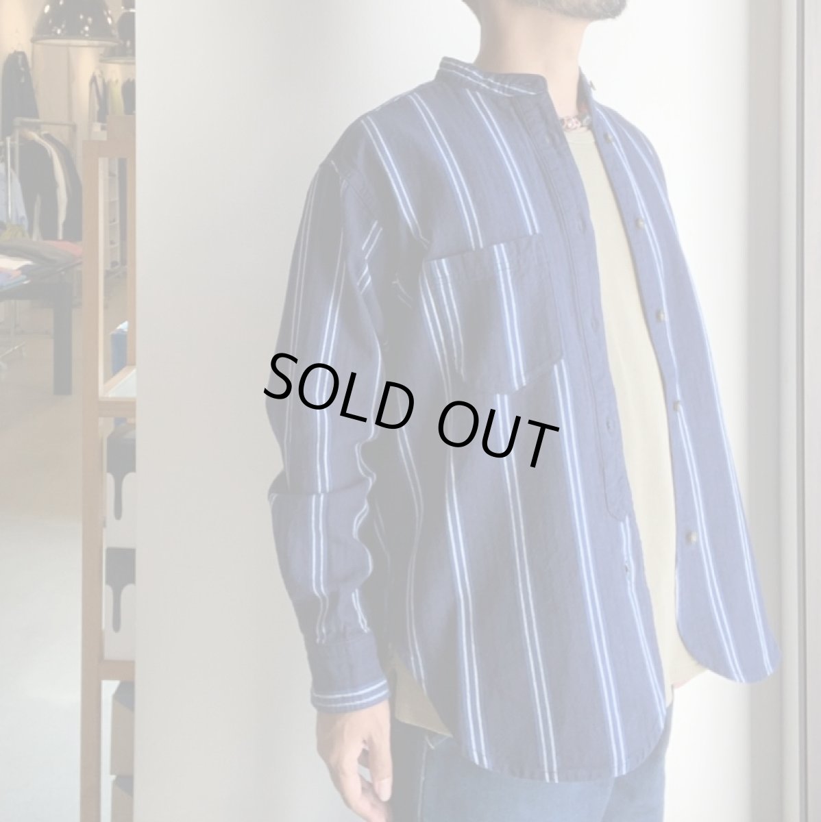 画像14: -GOHEMP ゴーヘンプ- NO COLLAR BASIC SHIRTS (14)