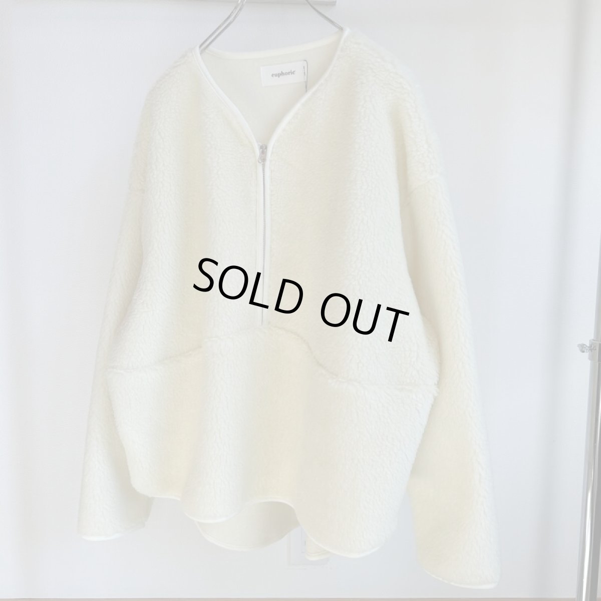 画像3: 【for-LADY'S】euphoric clasic fleece pullover (3)