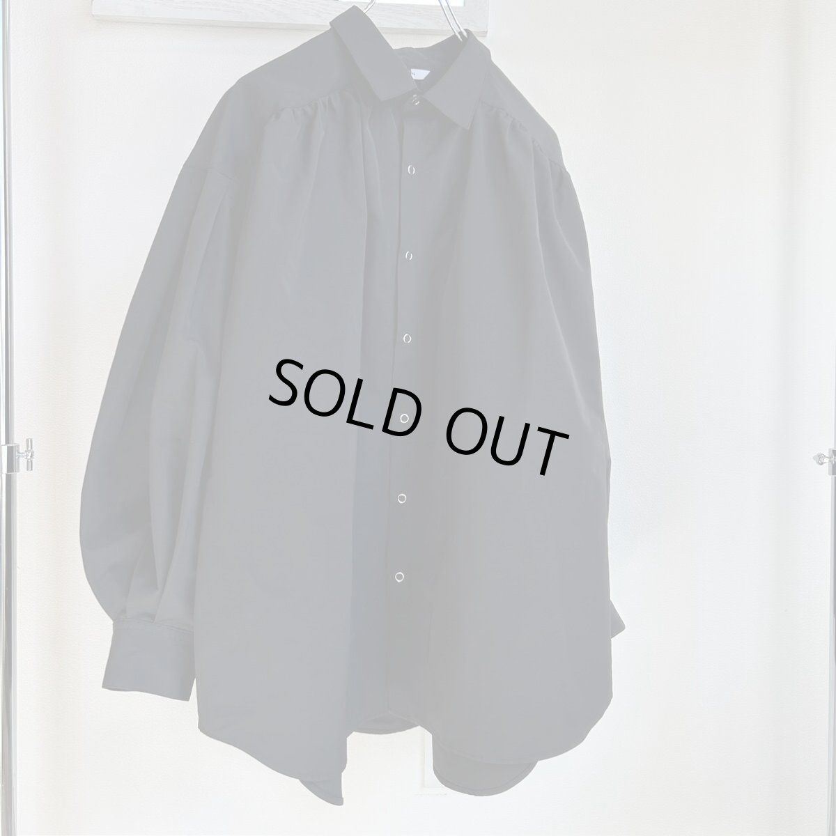 画像8: 【for-Lady's】MANON TUCK SLEEVE OVER SHT (8)