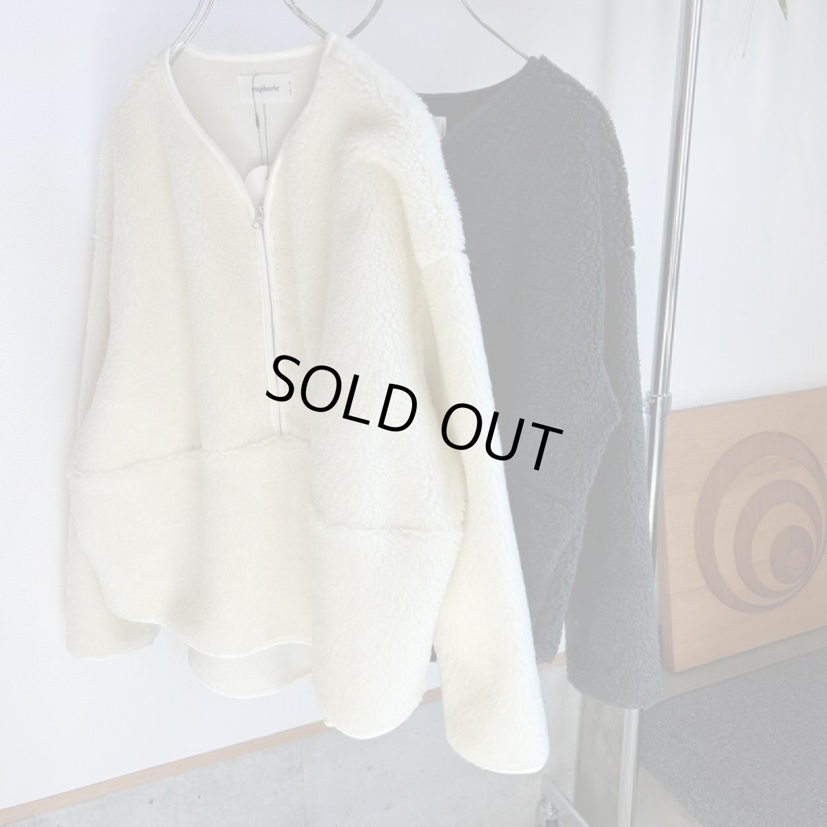 画像2: 【for-LADY'S】euphoric clasic fleece pullover (2)