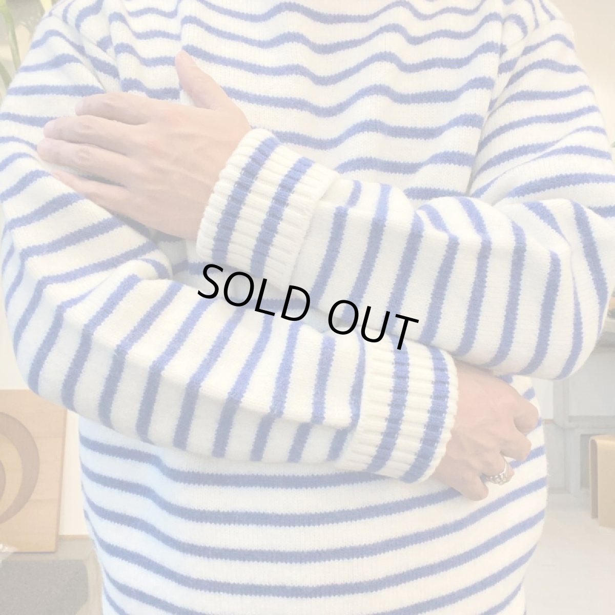 画像7: 【3色展開】-NECESSARY or UNNECESSARY- BOAT KNIT (7)