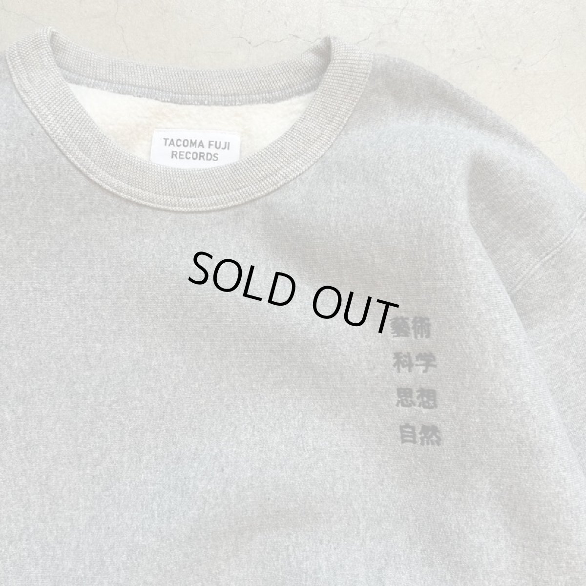 画像2: -TACOMA FUJI  RECORDS- 藝術科学思想自然　SWEATSHIRT (2)